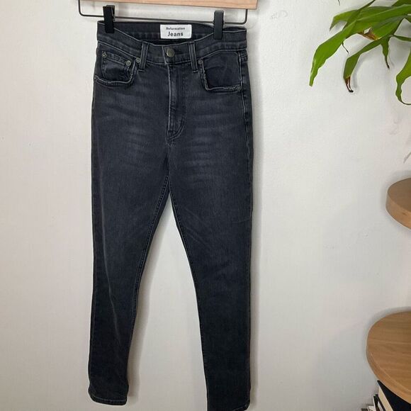 Reformation Pants - Reformation High & Skinny Crop Jeans